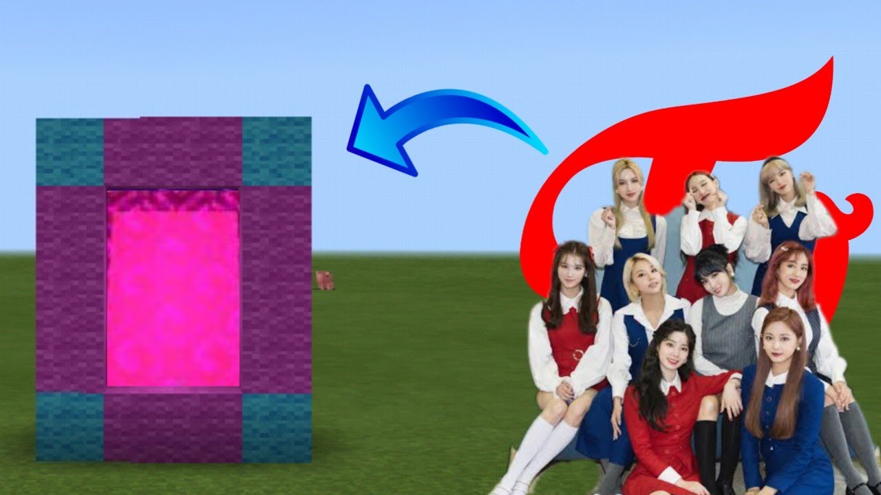 CARA MEMBUAT PORTAL TWICE - MINECRAFT