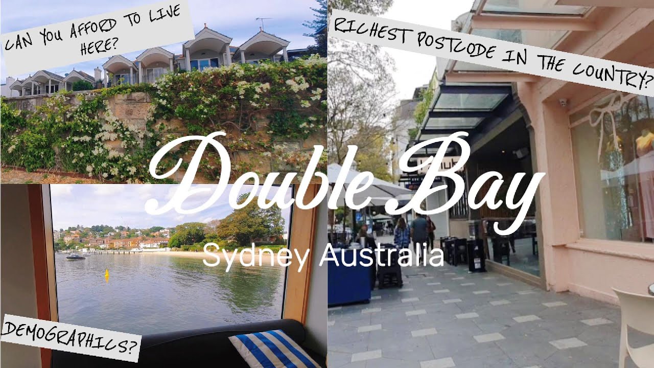 WOULD YOU LIVE HERE?  Double Bay Sydney Australia| Sydney Suburbs  (Walking Tour)