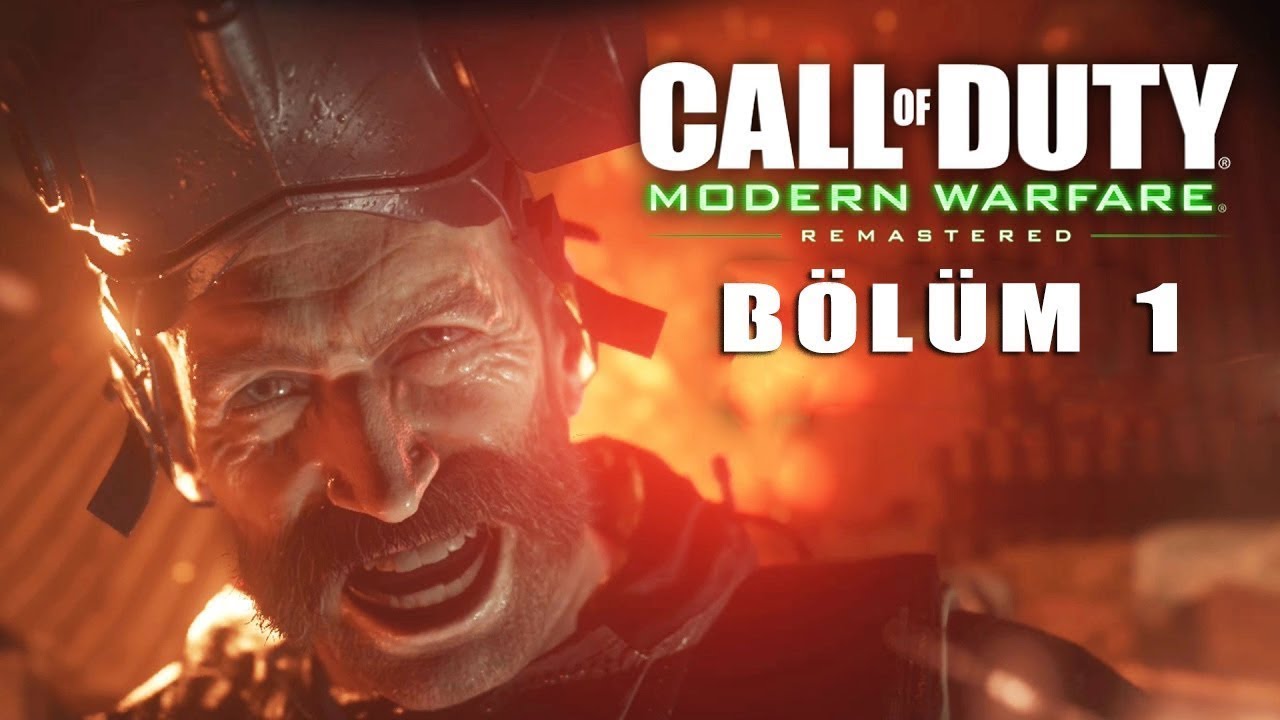 SAVAŞ ASLA DEĞİŞMEZ ! | Call of Duty 4 Modern Warfare Remastered Türkçe Bölüm 1