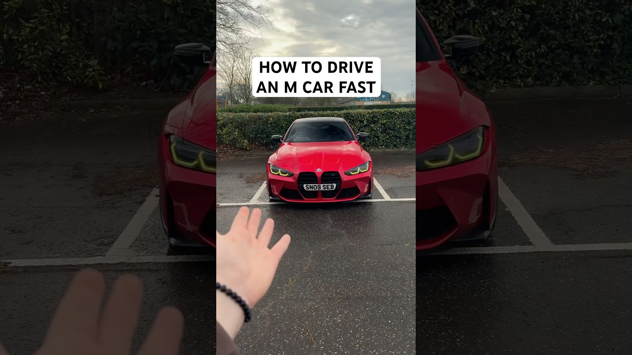 The M4 doesn&rsquo;t have a sport mode button