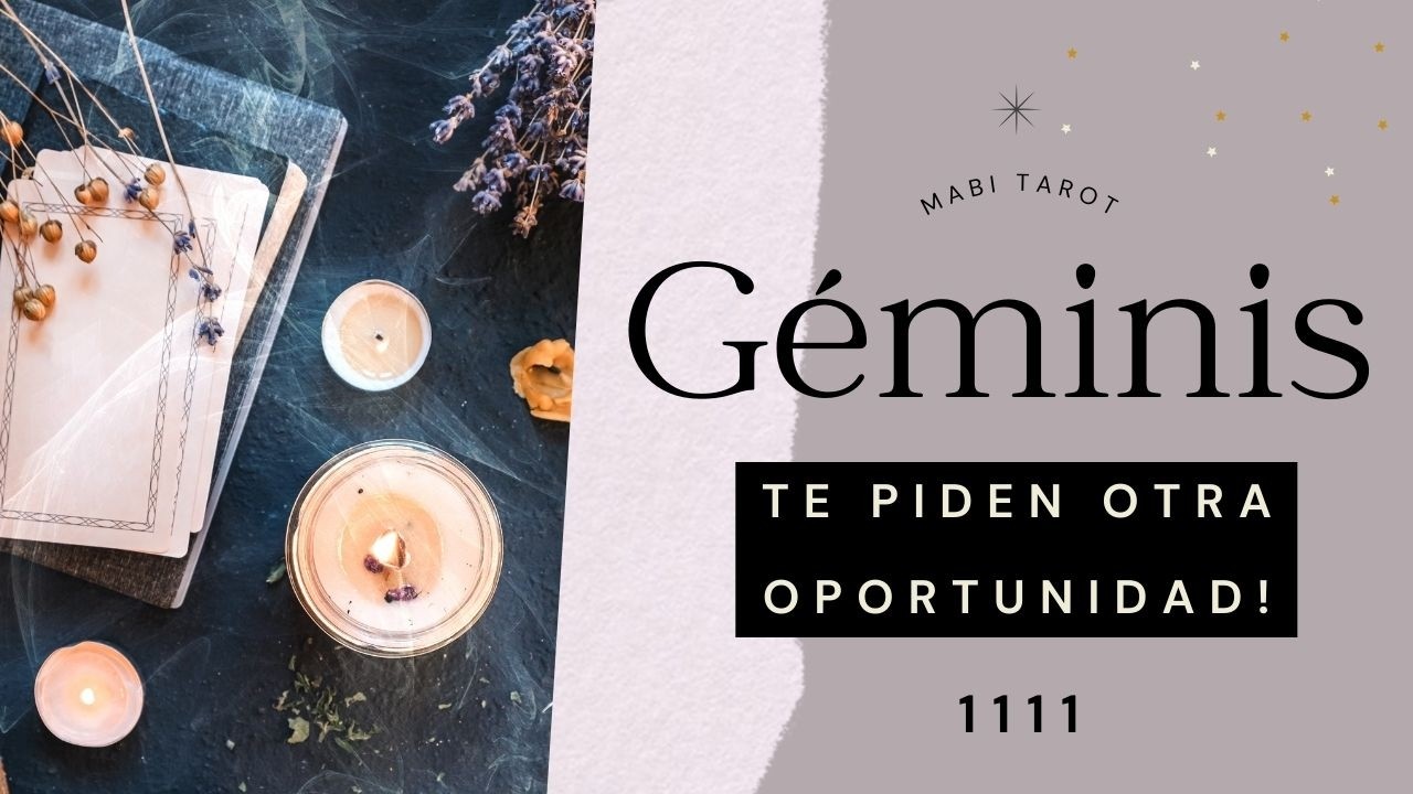 GÉMINIS ♊ Próximas horas 💌 Un final inevitable… y una nueva oportunidad en el amor 👀