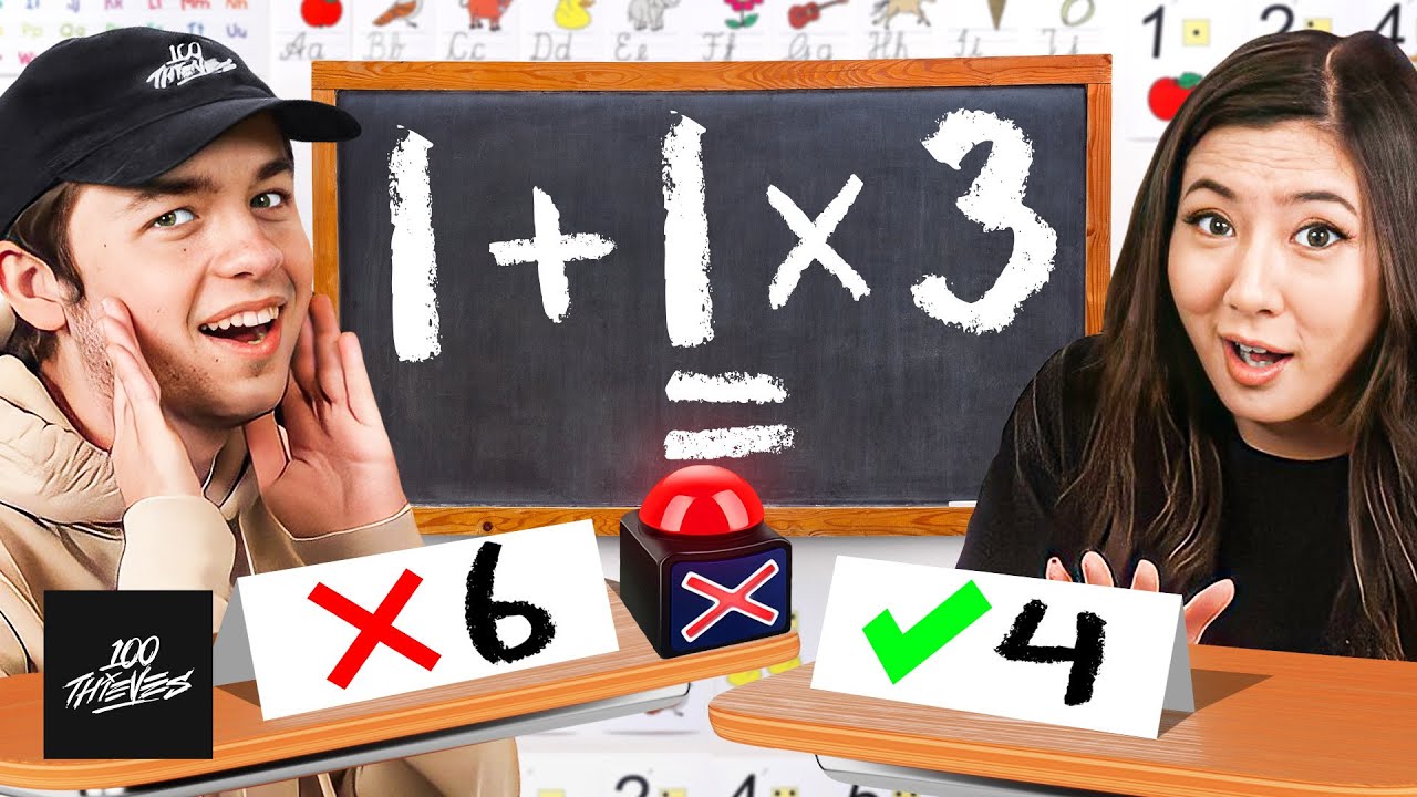 Are 100 Thieves Smarter than a 5th Grader? (Gone Wrong 😵‍💫)
