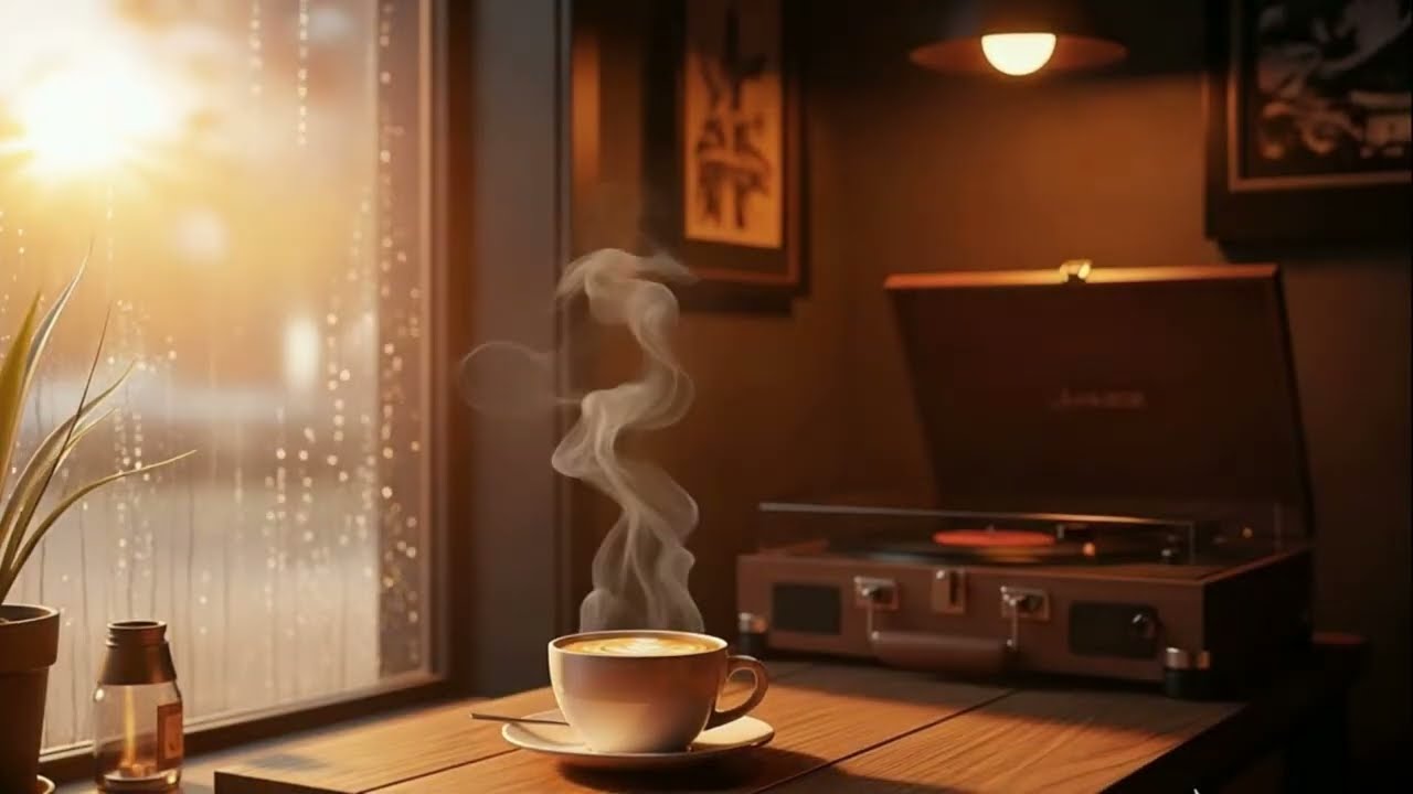 Late Night Smooth Jazz ☕ Cozy Cafe Mood & Relaxing Vibes