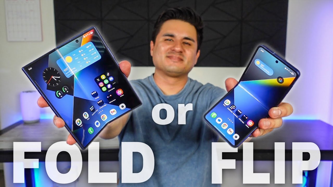 Samsung Galaxy Z Fold 7 VS Galaxy Z Flip 7 - Which One Do YOU Pick?