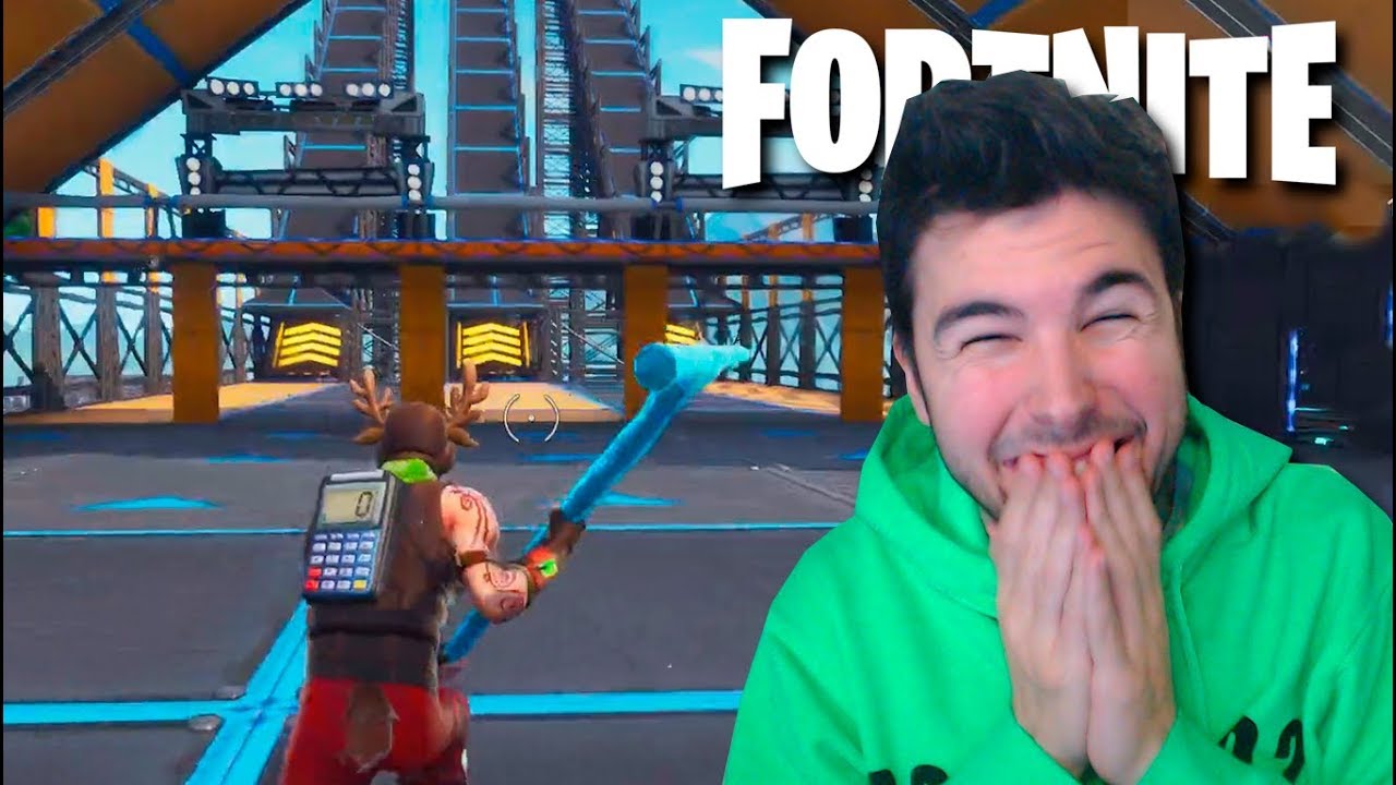 INCREIBLE CARRERA COCHES EN FORTNITE! (Modo Creativo)