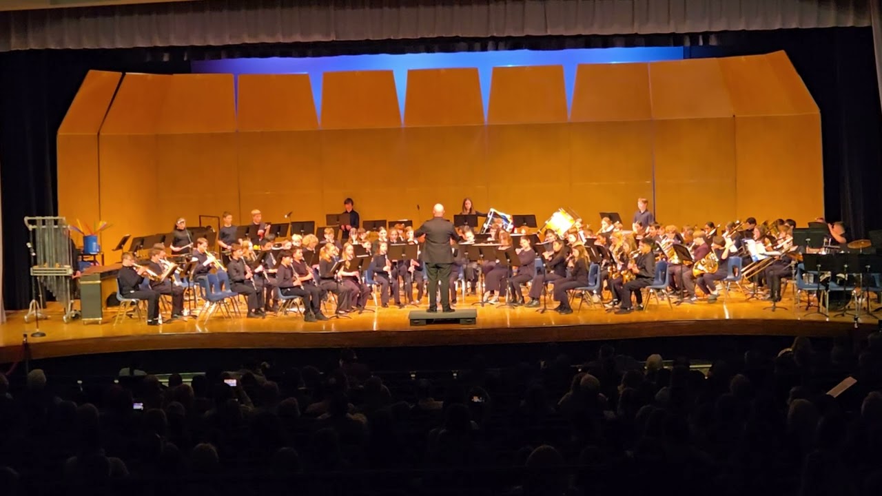 Saline MS 6th grade Bands B/D perform Lullaby for Winds by Timothy Loest. 2-12-2026