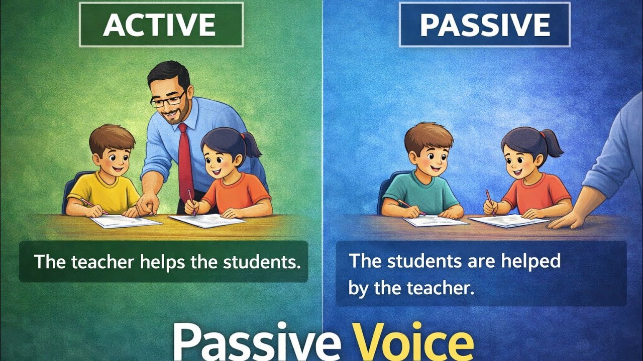 الثانى عشر Passive Voice