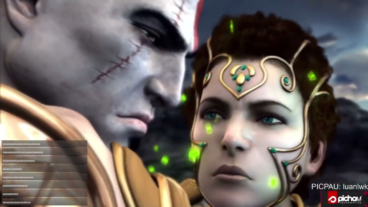 ISSO QUE &Eacute; VINGAN&Ccedil;A P0RRA!! APRENDE!!!! Presidente da Nintendo- LUAN GAMEPLAY jogando God of War 2