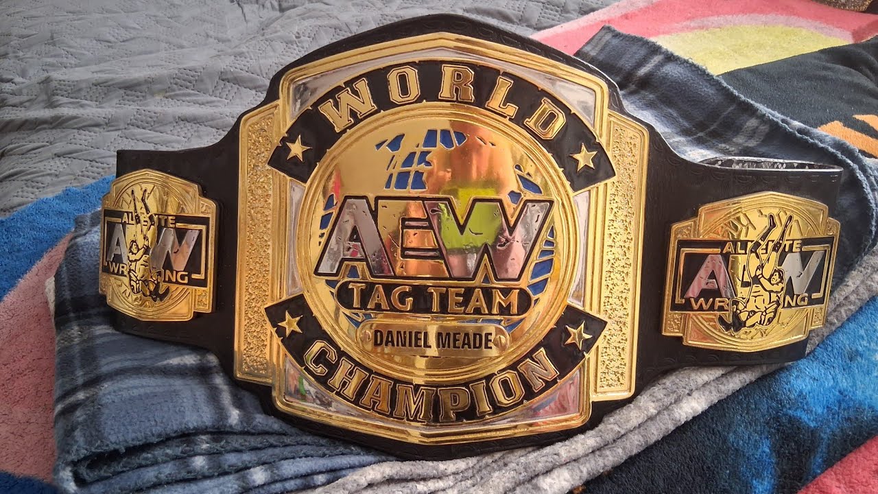 My New Wrestling Belt 26