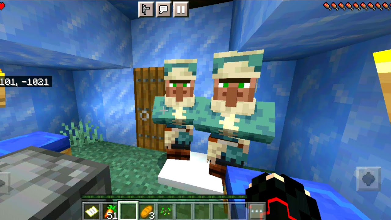 Cách tìm ngôi làng (village) trên núi tuyết trong Minecraft trial 1.18