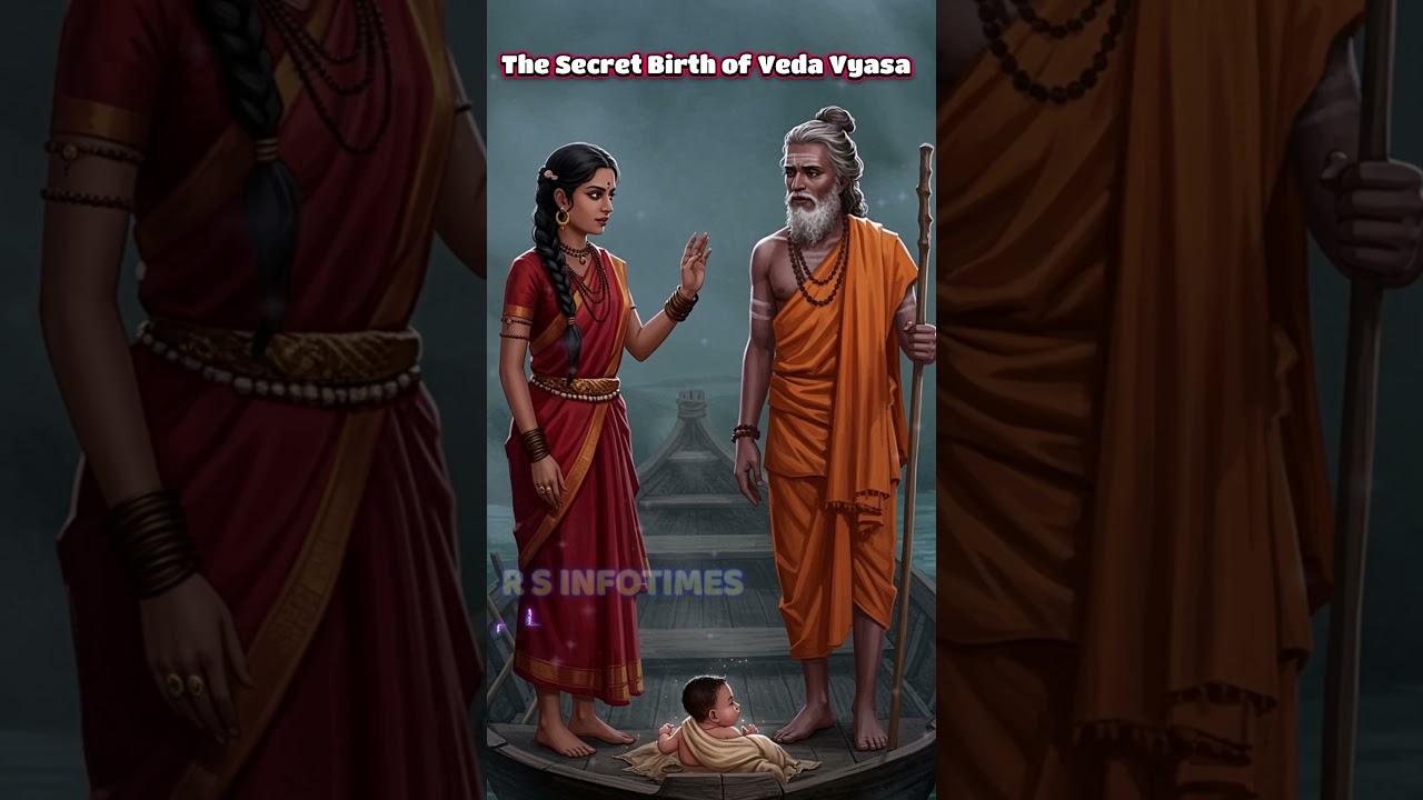 வியாசரின் பிறப்பு ரகசியம் #mahabharat #karn #krishna  #viral #trending  #facts