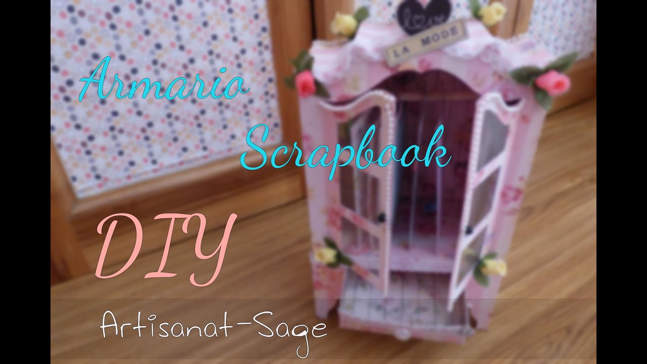Armario//closet scrapbook [Album de fotos] DIY-How to VINTAGE