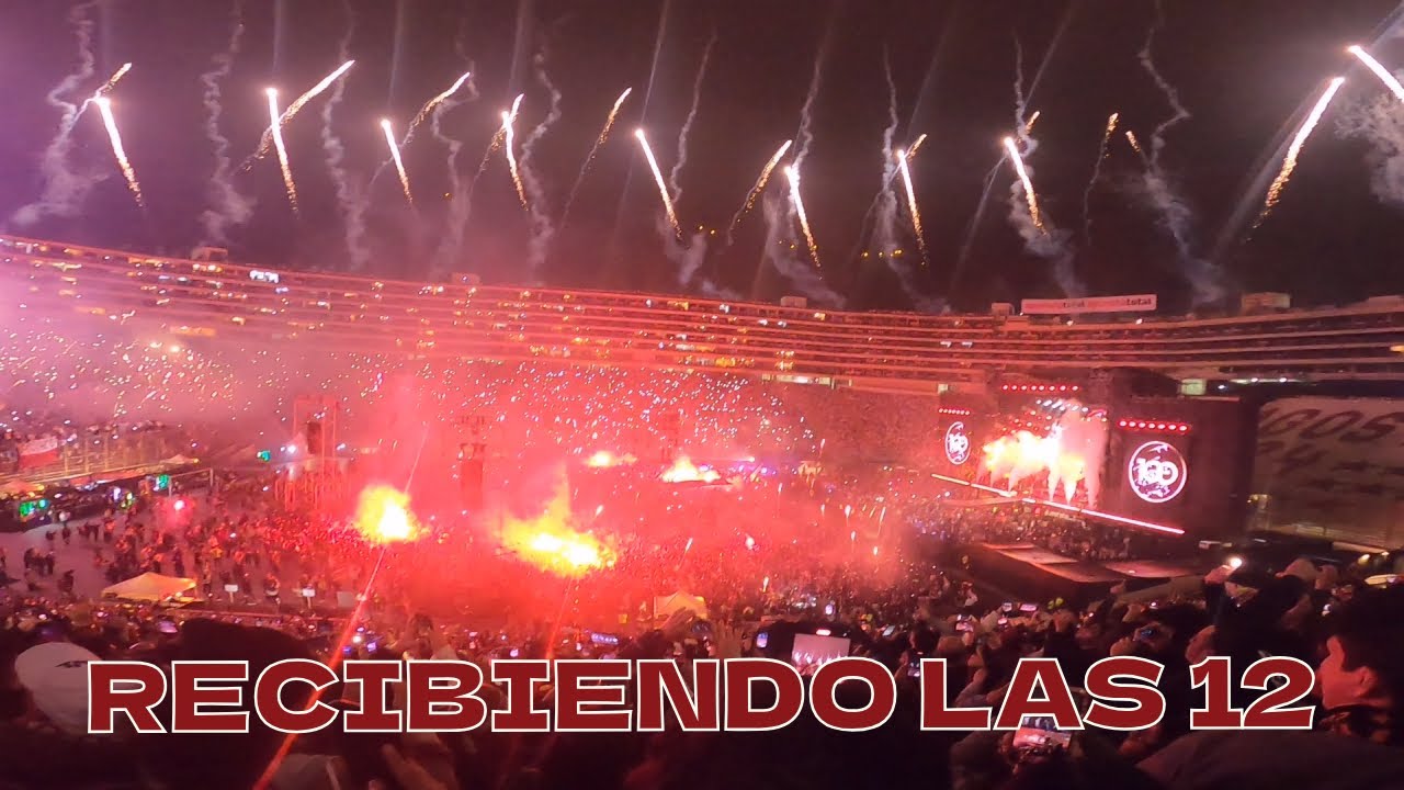 5 minutos para las 12 - RECIBIENDO EL CENTENARIO desde el MONUMENTAL