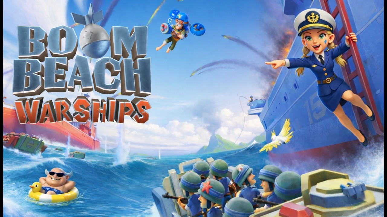 Live Boom Beach WARSHIPS S85 4SDM
