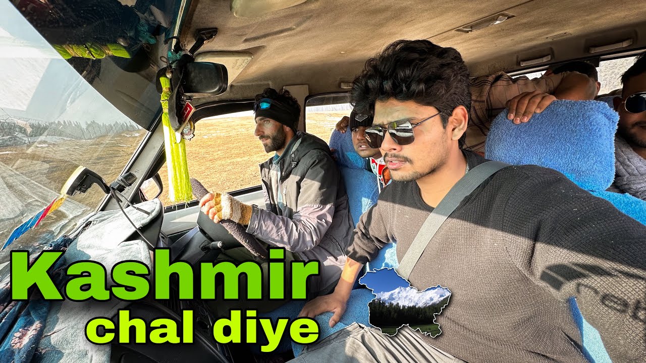 Kashmir Chal Diye 😼 | The Roamer Amit ❤️ | #vlog