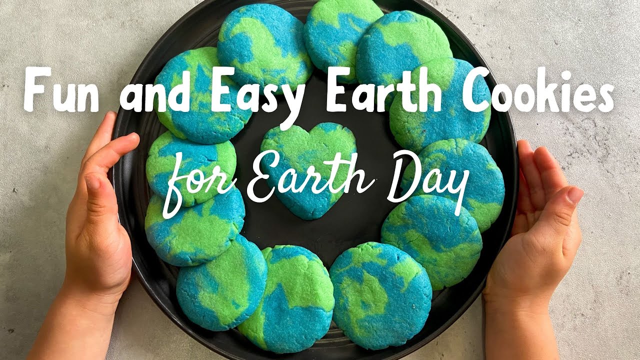 Fun and Easy Earth Cookies for Earth Day