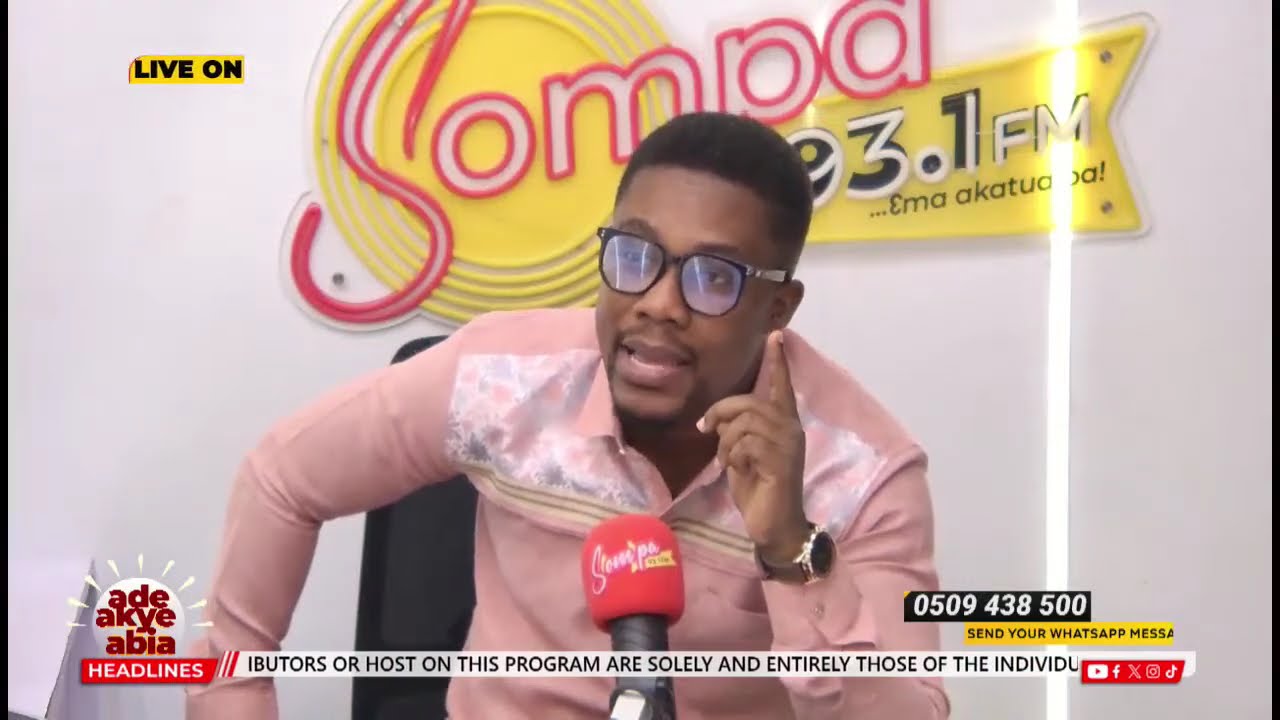 STREAM 2|| ADE AKYE ABIA WITH NANA KWAME NKWANTABISA ON SOMPA 93.1FM/TV || 12/03/26