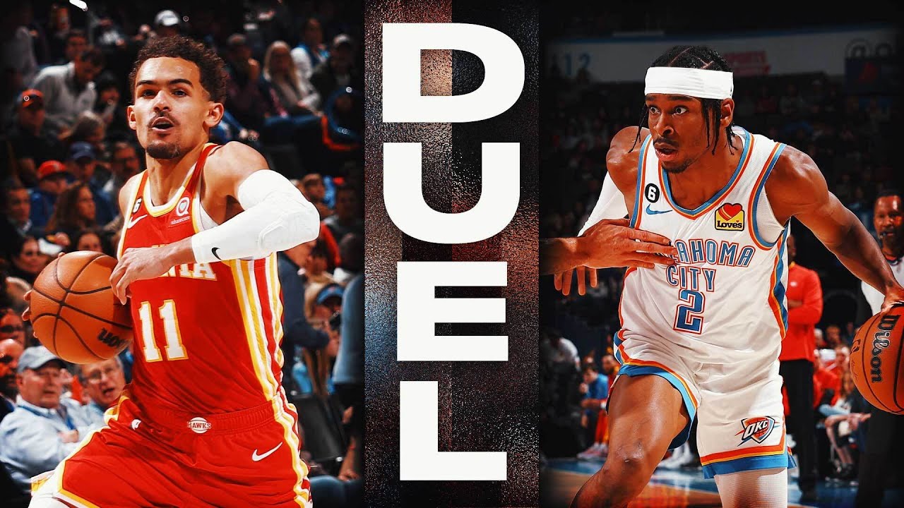 Top Point Guard BATTLE! Trae Young (33 PTS) vs Shai Gilgeous-Alexander (36 PTS) | January 25, 2023