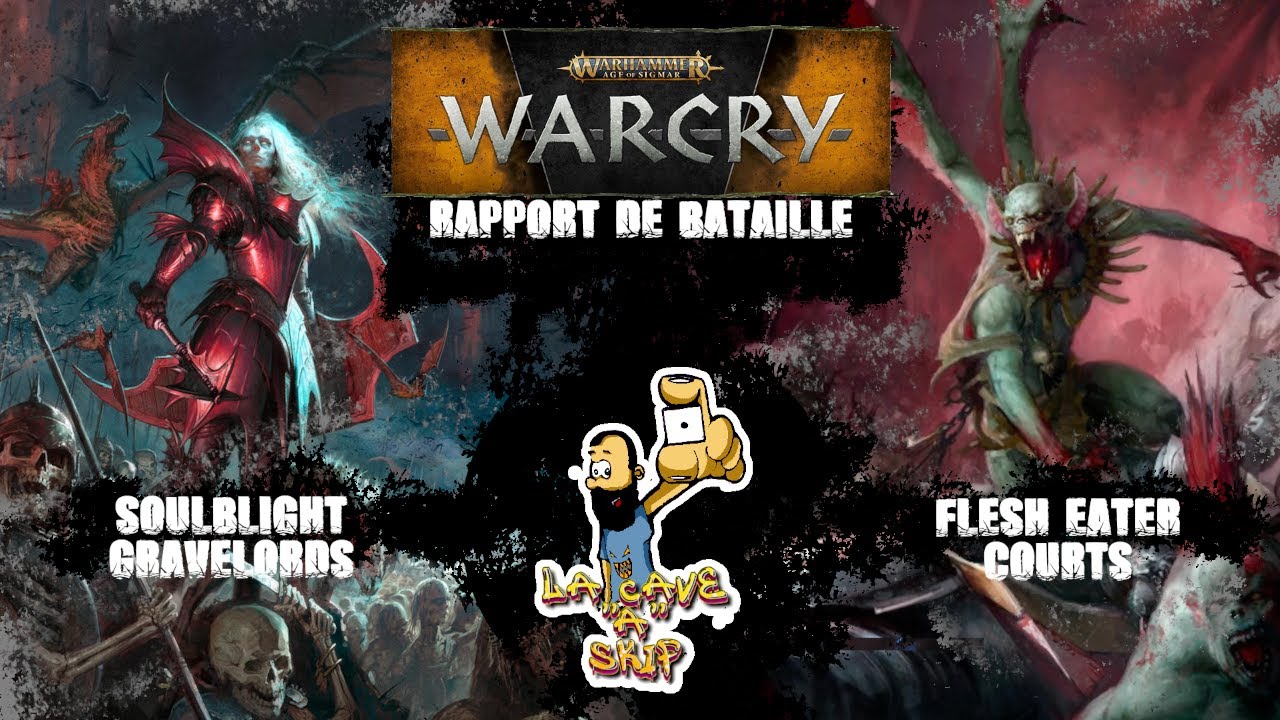 Rapport de bataille Warcry v2 : Soulblight Gravelords vs Flesh Eater Courts