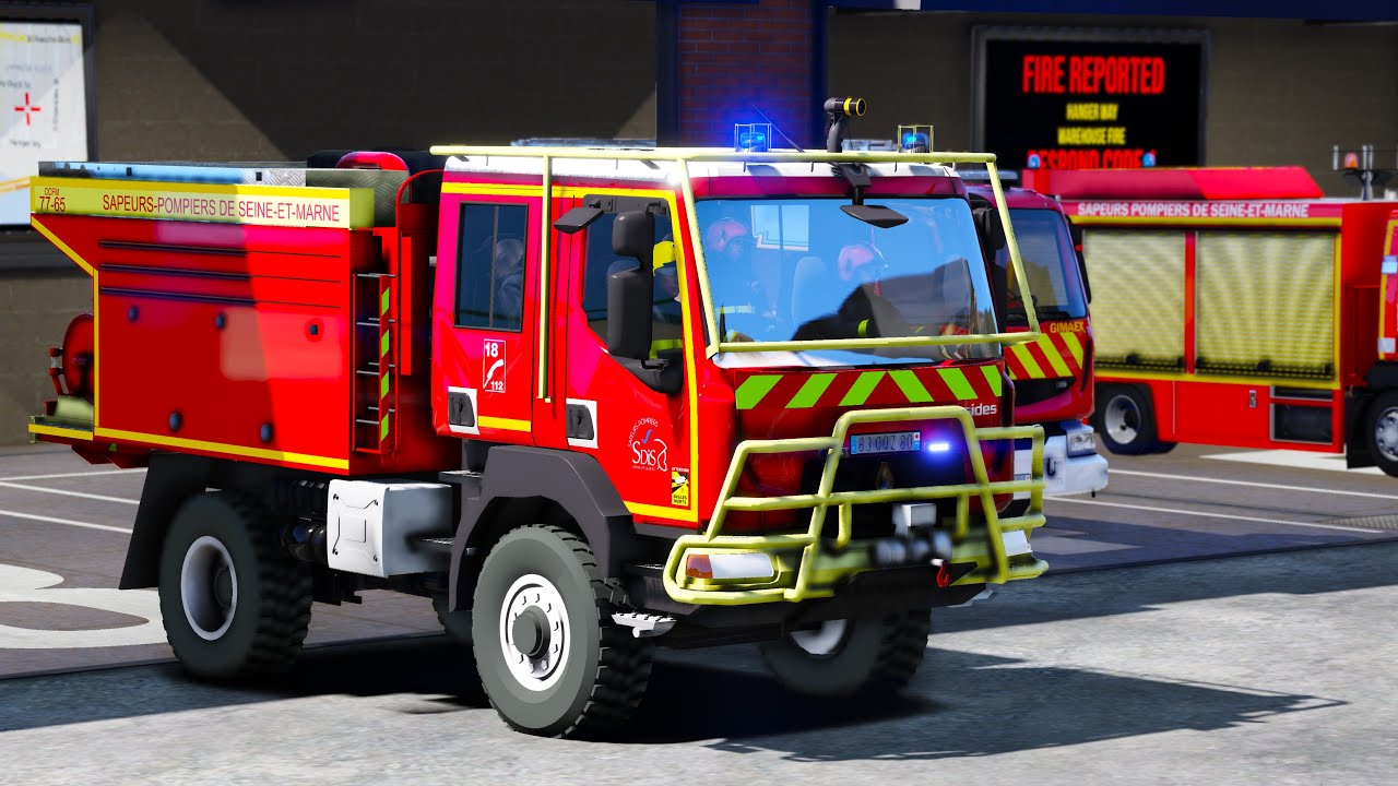 [GTA5] PREMIER DÉPART FEU DE FORÊT DE L'ANNÉE 2024 | SAPEURS-POMPIERS
