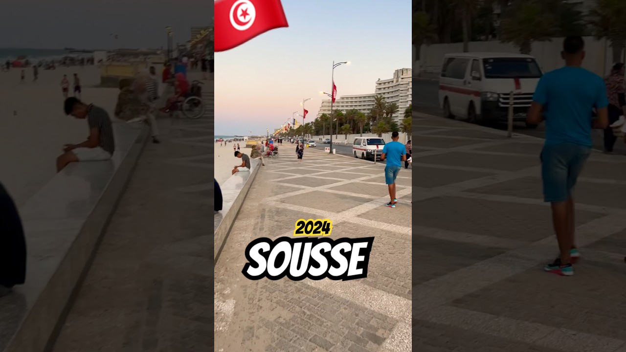 Sousse Beach 2024 #beach #sousse #tunisia #shorts