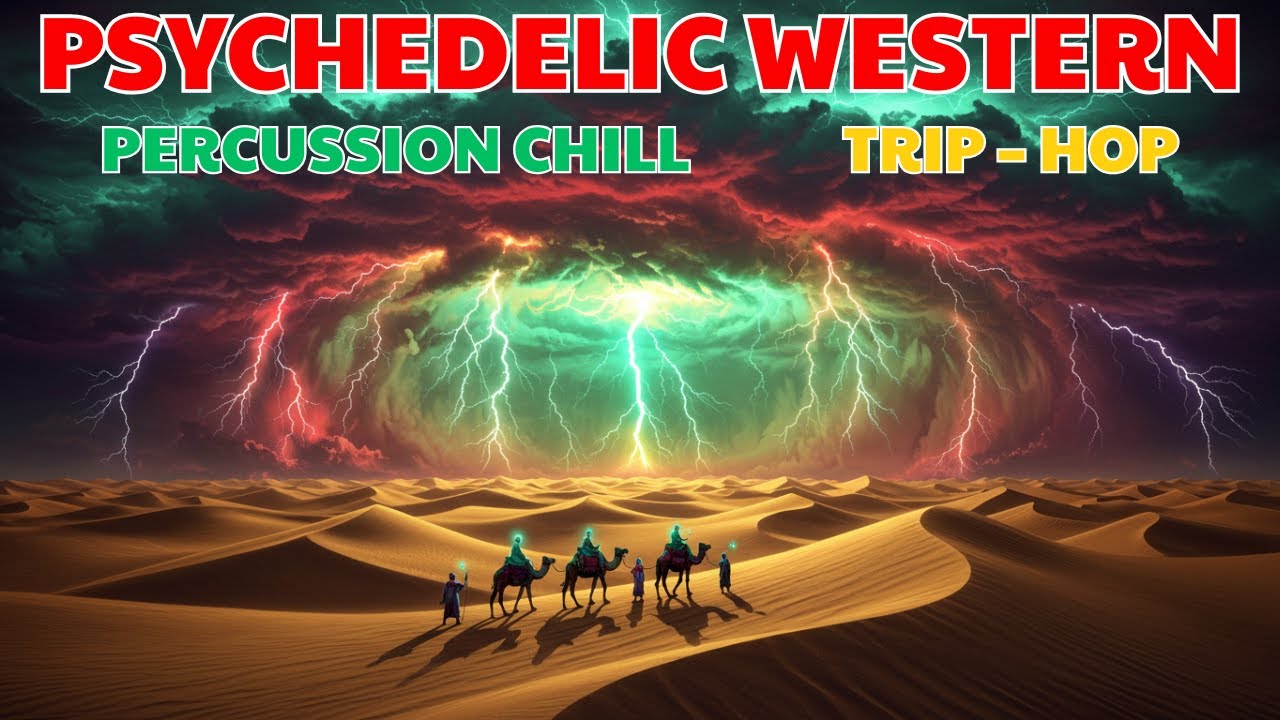 Psychedelic Desert Western Rock | Chillout Trip-Hop Music Mix for Road Trips