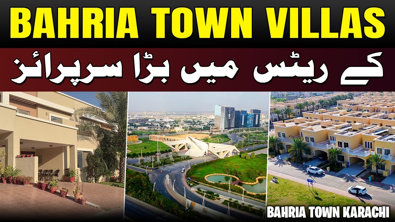Big Surprise in Bahria Town Karachi Villa Rates | Latest Market Update 2026 #bahriatown