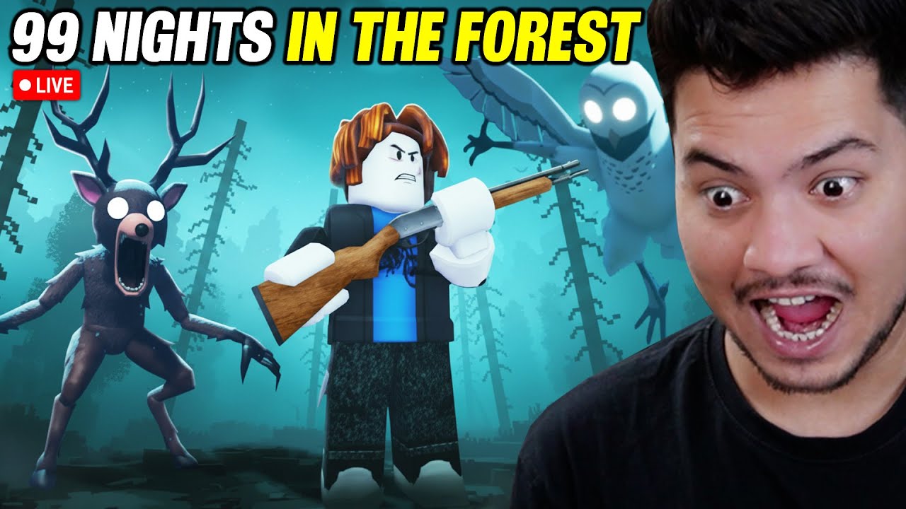 LETS MAKE THE SAFEST BASE TO SURVIVE | ROBLOX | 99 NIGHTS IN THE FOREST
