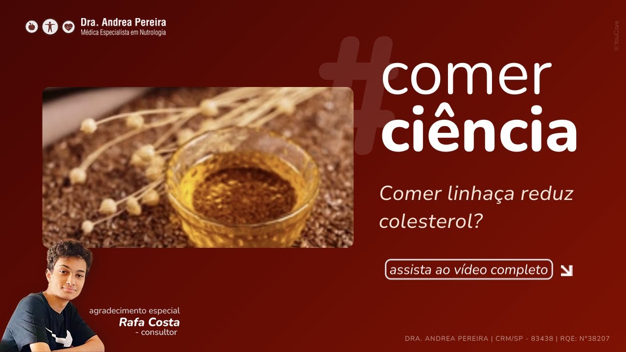 Será que comer linhaça reduz colesterol?