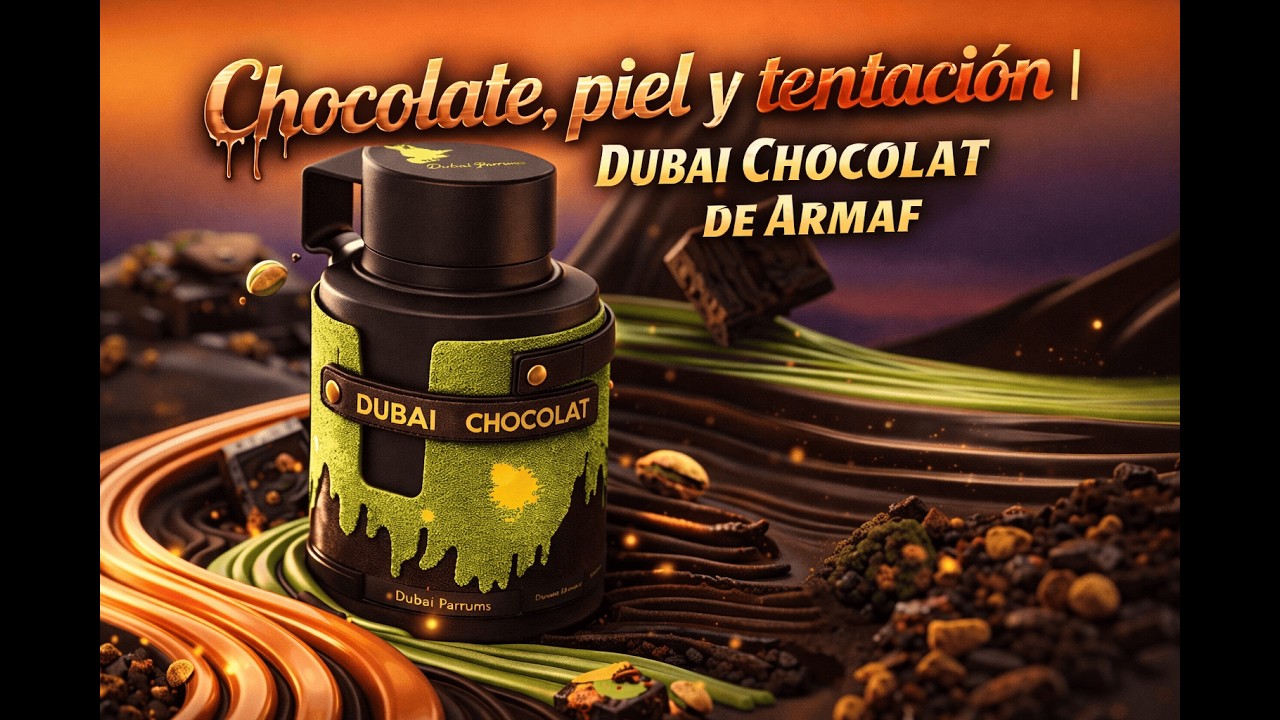 Chocolate, piel y tentación | Dubai Chocolat de Armaf