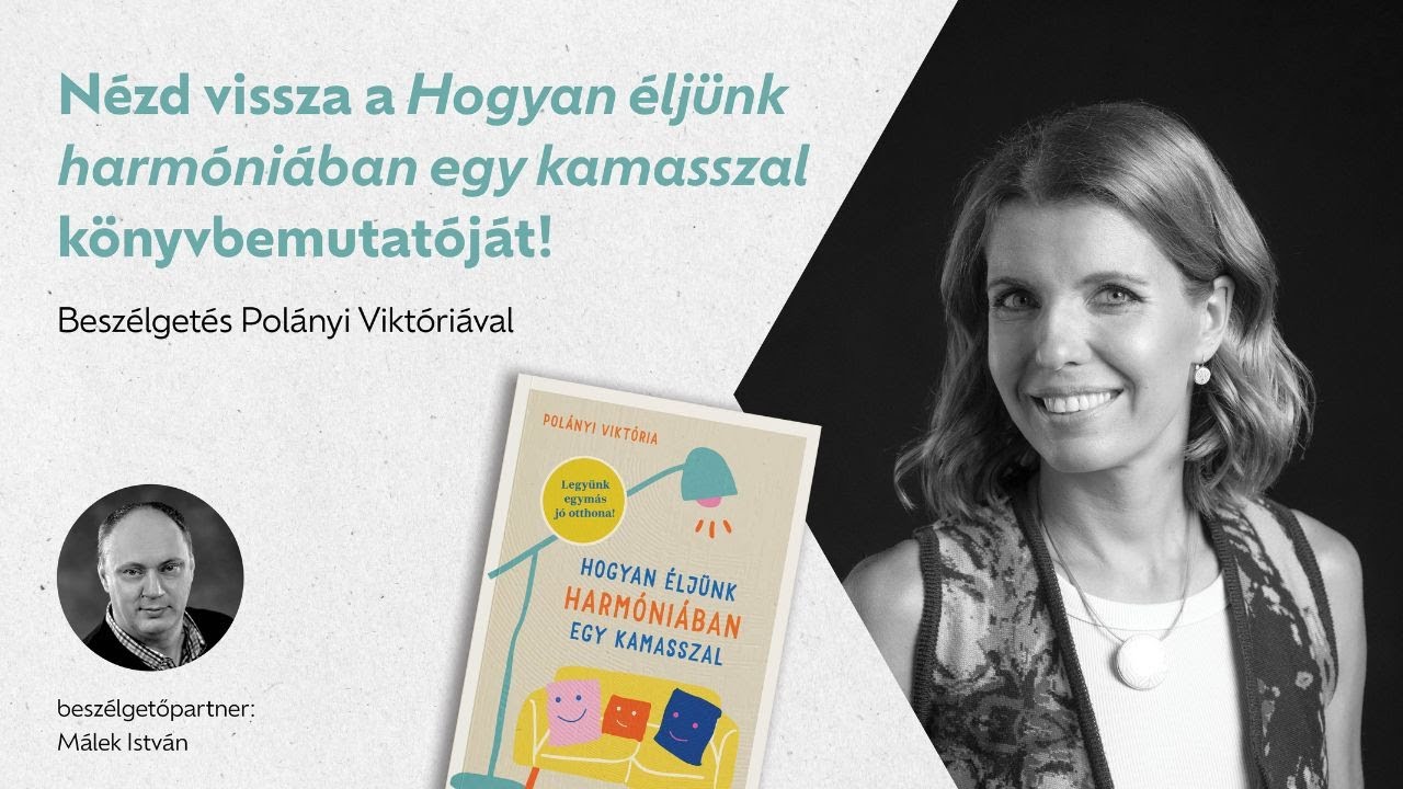 Hogyan éljünk harmóniában egy kamasszal? Polányi Viktória könyvbemutatóján erre kerestük a választ!