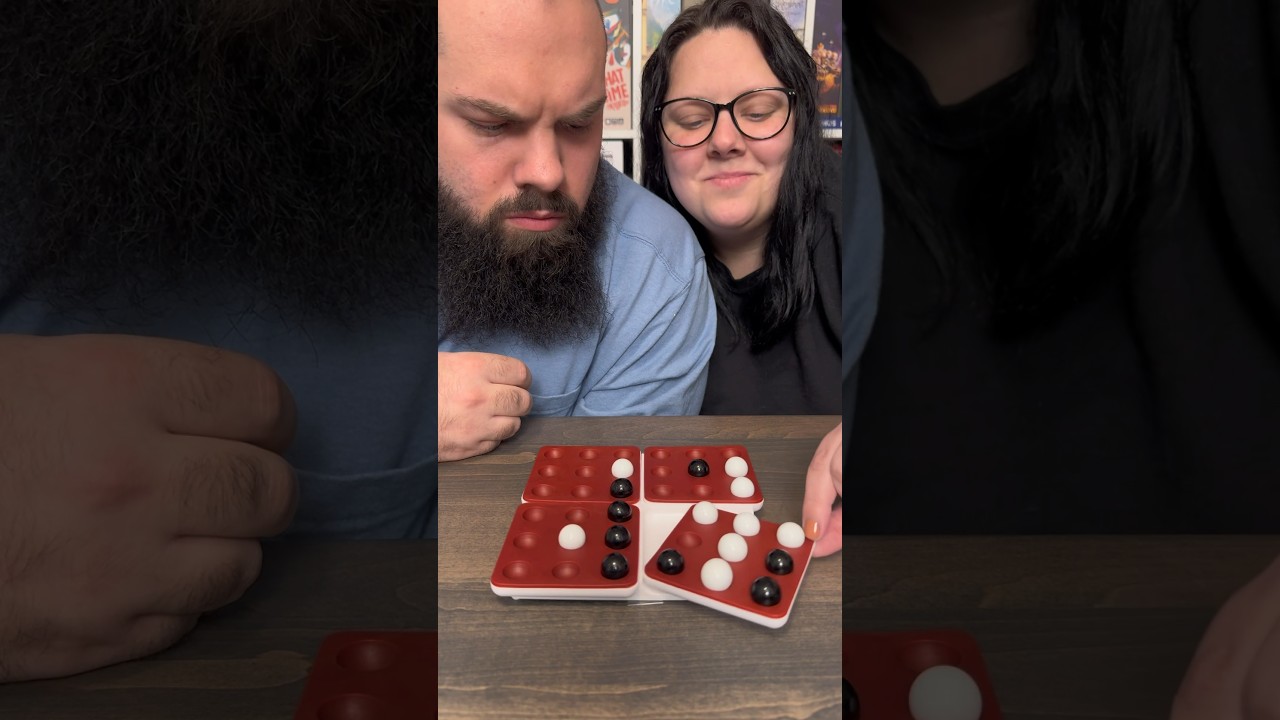 Pentago Is A Two Player Strategy Game You MUST Try! #boardgames #couple