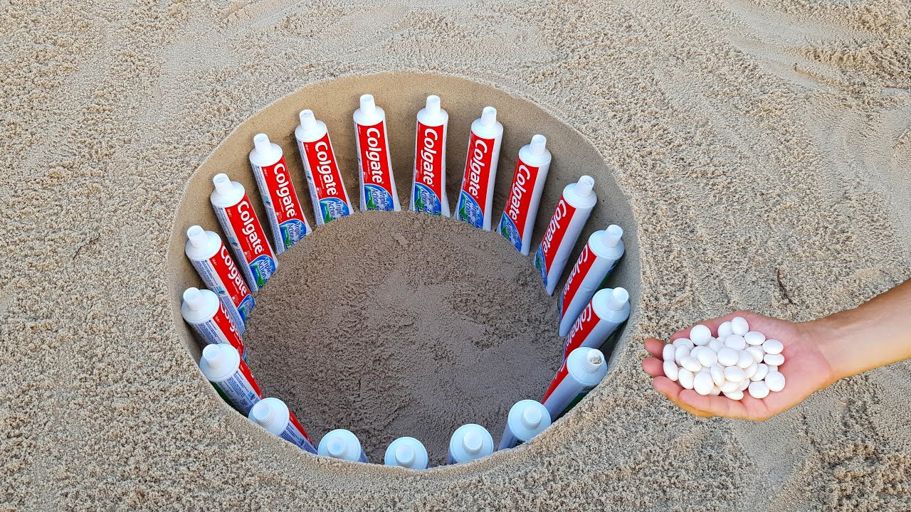 Coca Cola, Fanta, Sprite vs Mentos