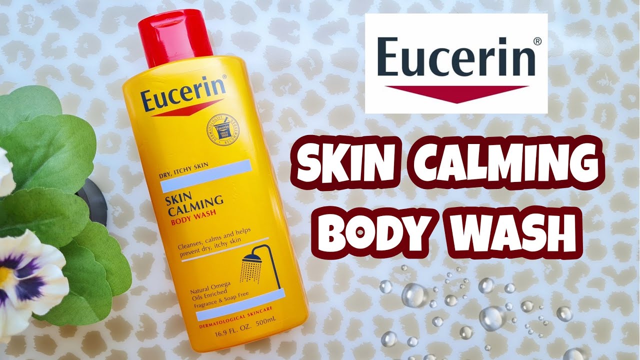 Успокаивающий гель для душа Eucerin Skin || Обзор || Лучший гель для душа для сухой и чувствительной кожи