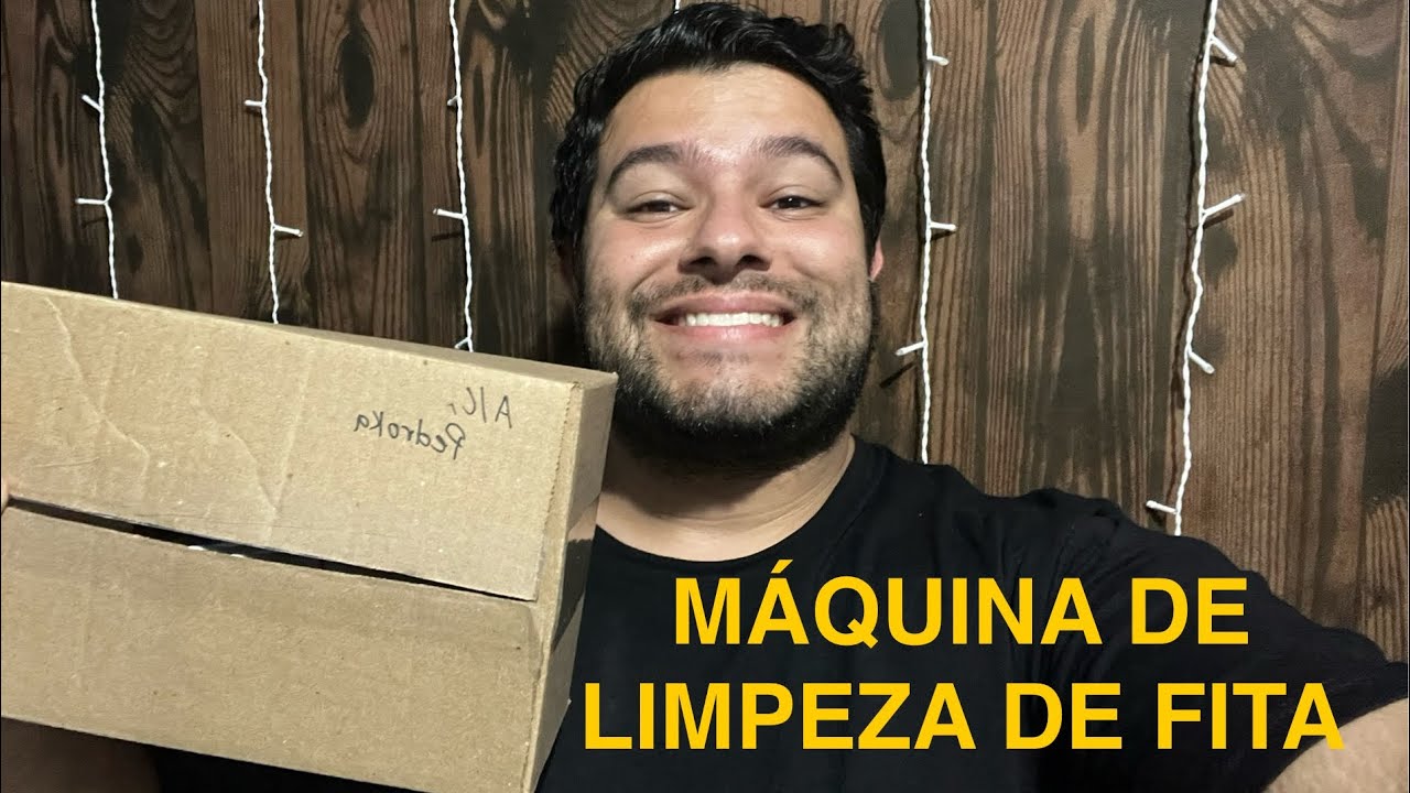MÁQUINA DE LIMPAR FITAS VHS