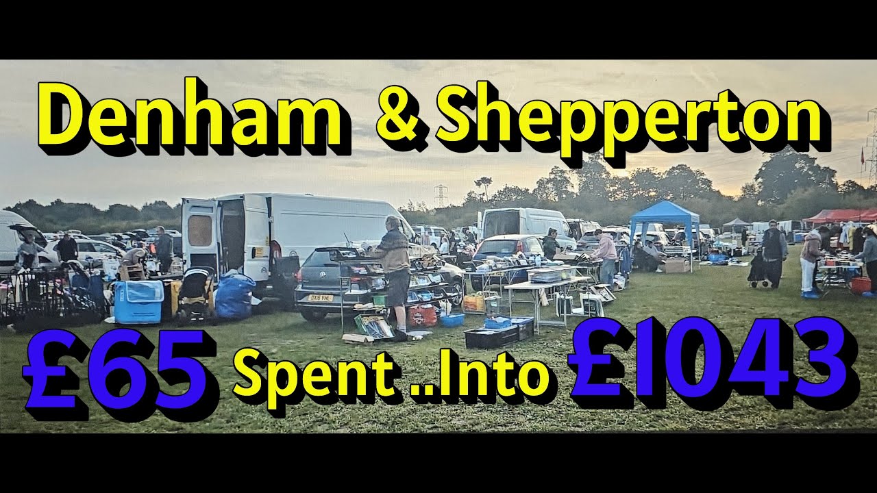 DENHAM Car Boot and Shepperton How Did The Other RE-Sellers MISS THOSE BOLOs ?? Saturday