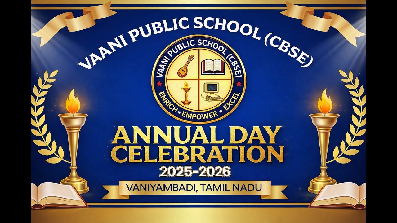 VAANI PUBLIC SCHOOL (CBSE)| Annual Day | Live Streaming