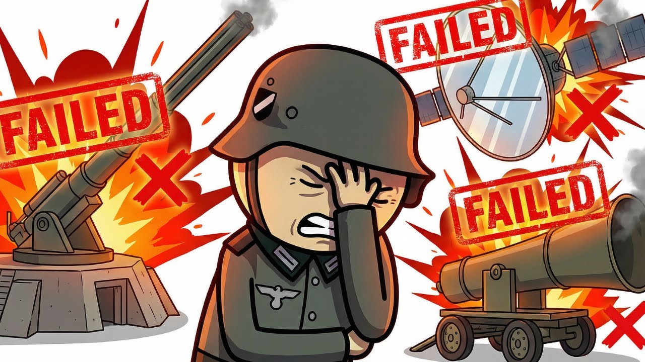 Every Failed Nazi Superweapon in WW2 in 8 Minutes