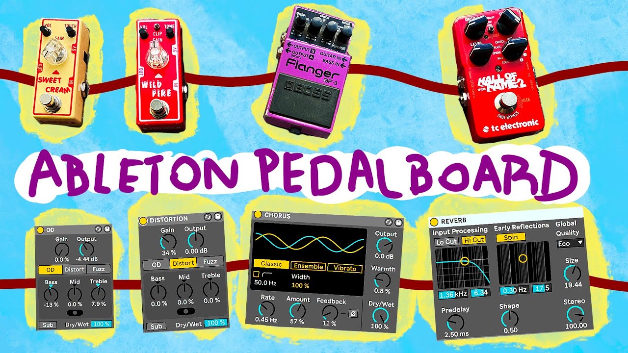 GUITAR PEDALBOARD for ABLETON LIVE 11? Let's build one!