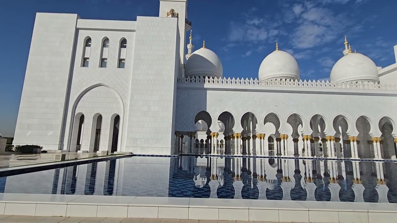 Sheikh Zayed Grand Mosque in Abu Dhabi (아부다비 셰이크자이드 그랜드 모스크 1) #Abu Dhabi