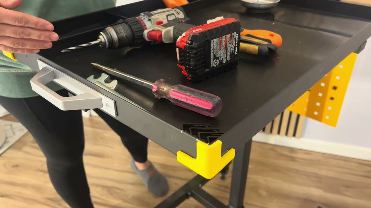 Is This Adjustable Rolling Work Table the Perfect Garage Solution?