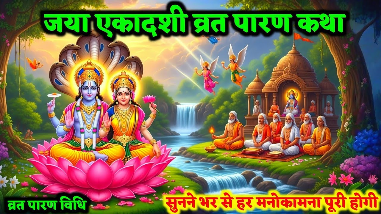 जया एकादशी व्रत पारण कथा और विधि | सुनते ही पूरी होगी हर मनोकामना! | Jya Ekdashi Parana Kath 