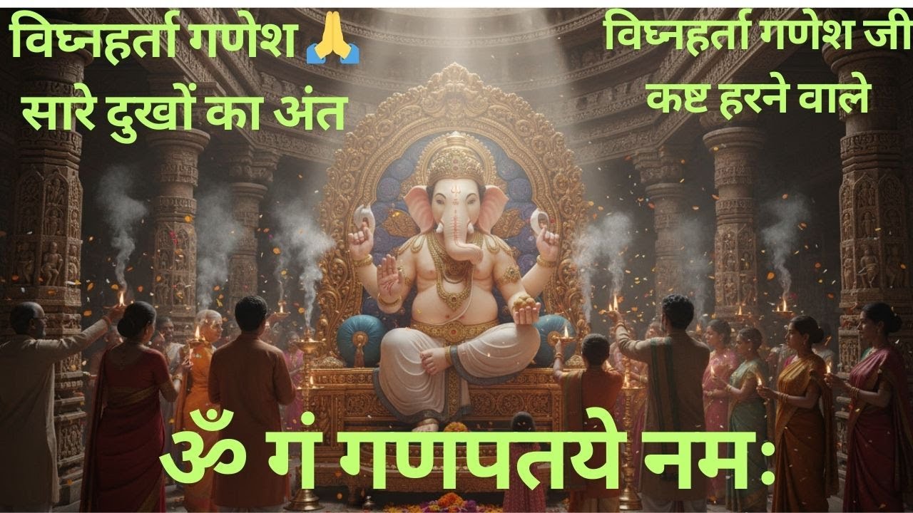 विघ्नहर्ता गणेश जी | आरती, भक्ति व सकारात्मक ऊर्जा का दिव्य अनुभव