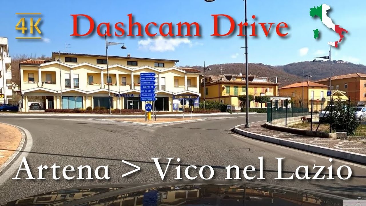 Scenic Drive, Italy [Artena ⩾ Fiuggi ⩾ Vico Nel Lazio] February 2021 | 10:00 | 🌞