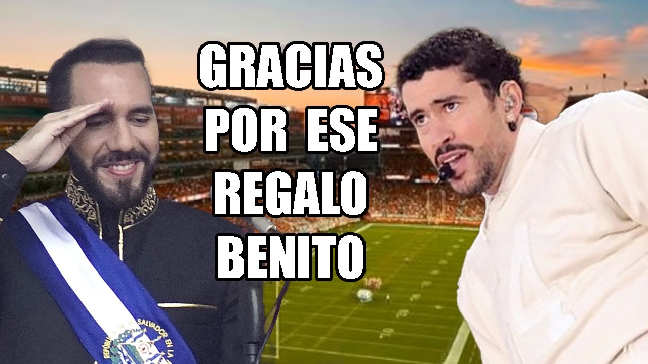 BOMBAZO: Bad Bunny le hace un precioso homenaje a El Salvador en la Super Bowl