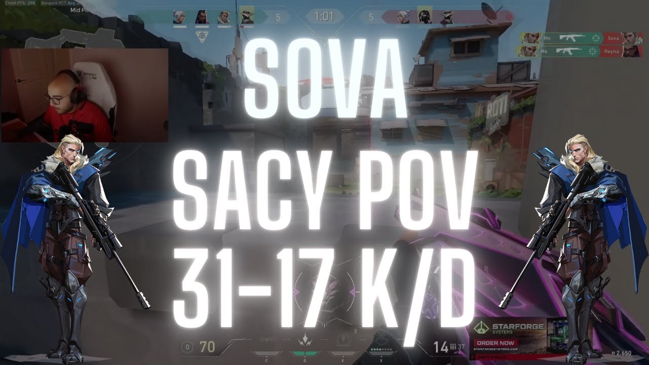SEN Sacy POV Sova on Breeze 31-17 K/D (VALORANT Pro POV)