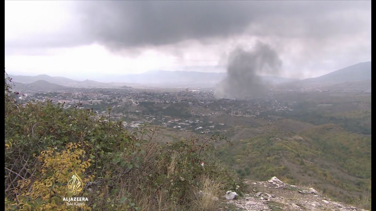Bombardovanje glavnog grada regije Nagorno-Karabah