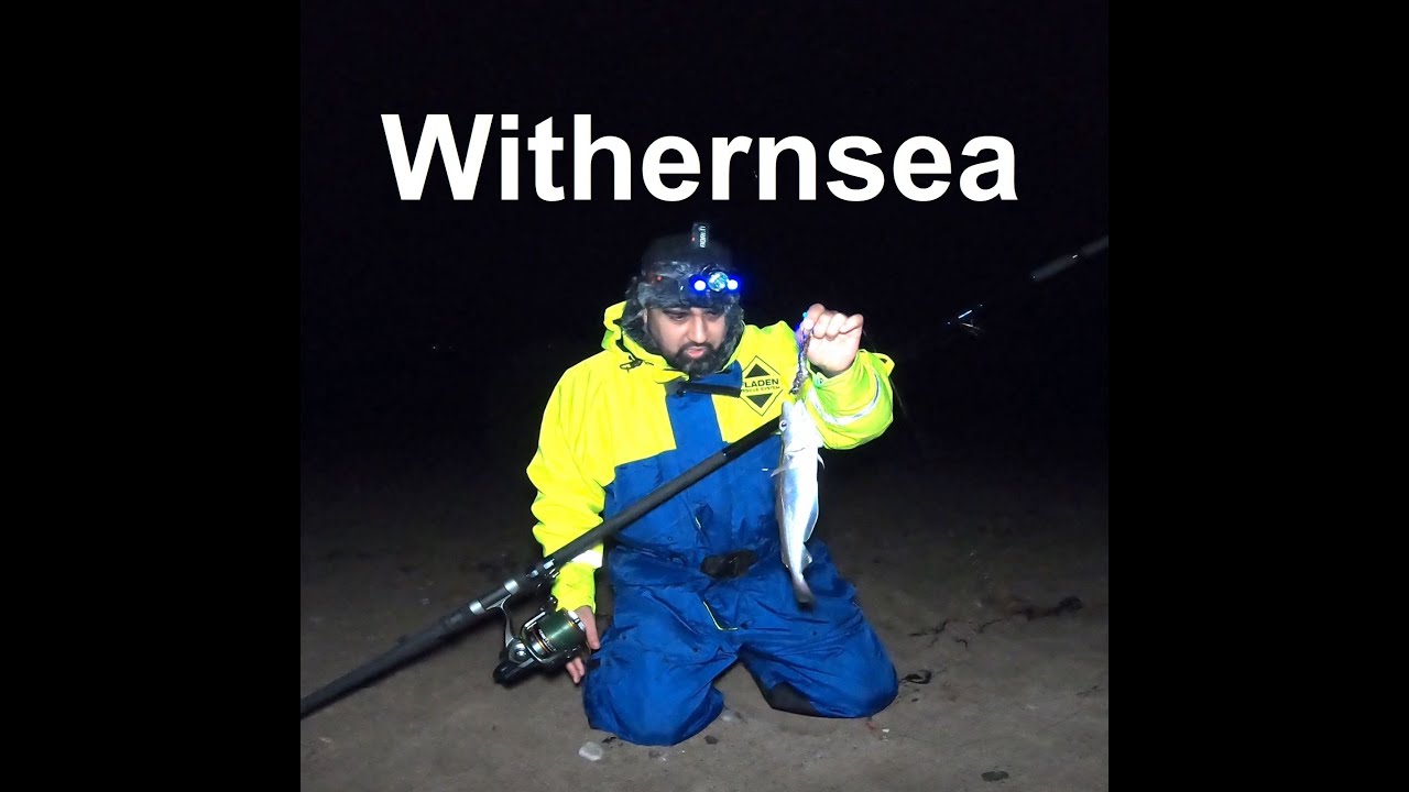 4k Beach Fishing in Withernsea, Holderness Coast