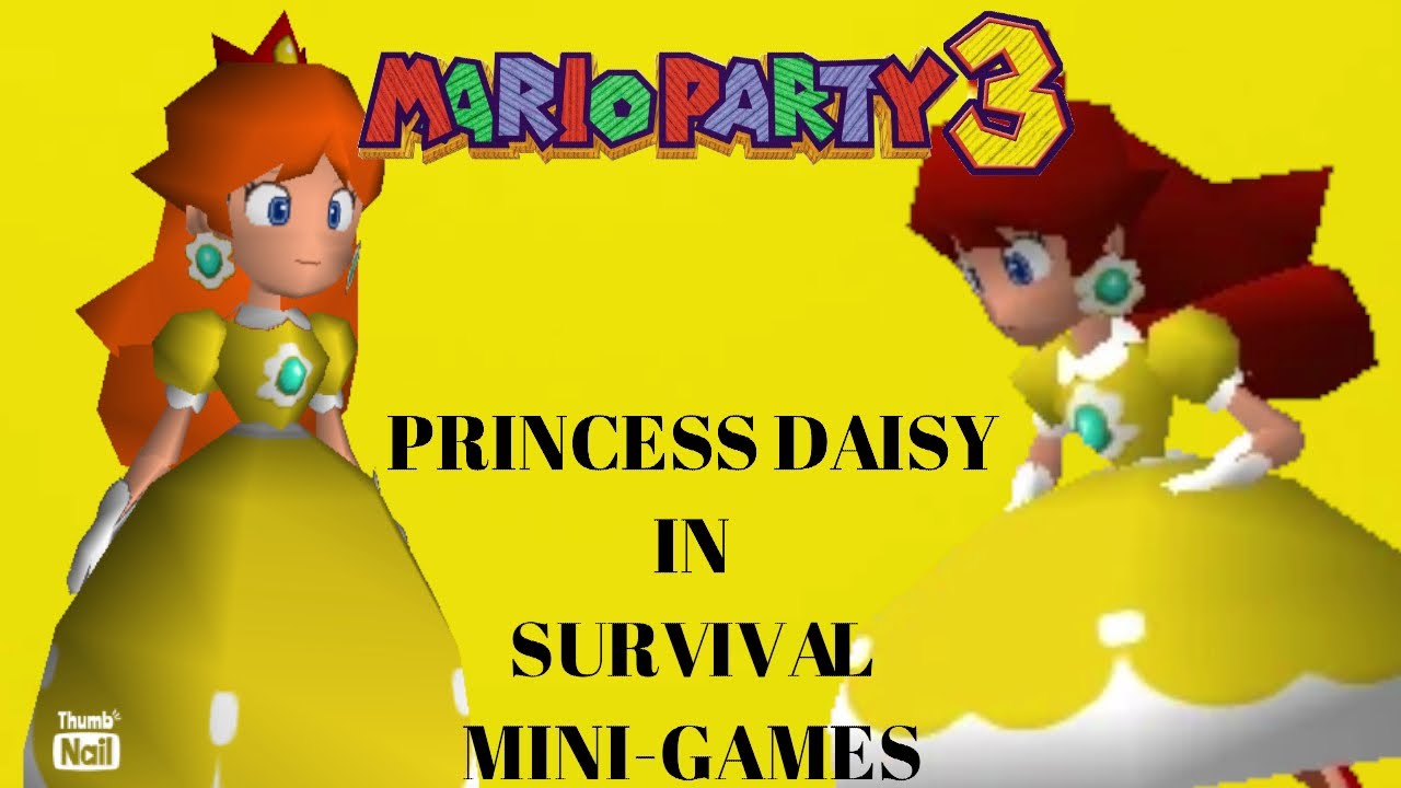 Mario Party 3 - Princess Daisy in Survival Mini-Games