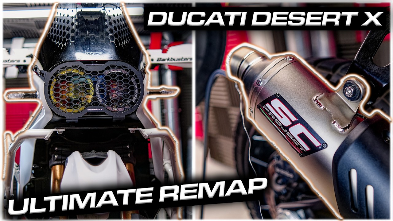 Ducati's New DesertX Gets a BHP UK Upgrade! | BHP UK Custom ECU Remapping